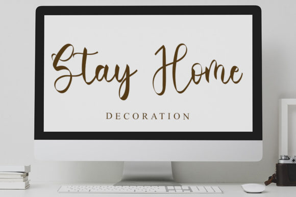 Winter Vintage Font Poster 2