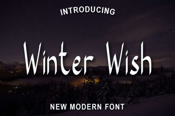 Winter Wish Font Poster 1