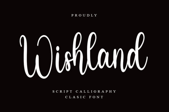 Wishland Font Poster 1