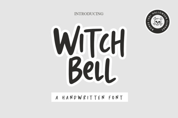 Witch Bell Font Poster 1