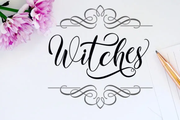 Witches Font Witches Font Poster 1