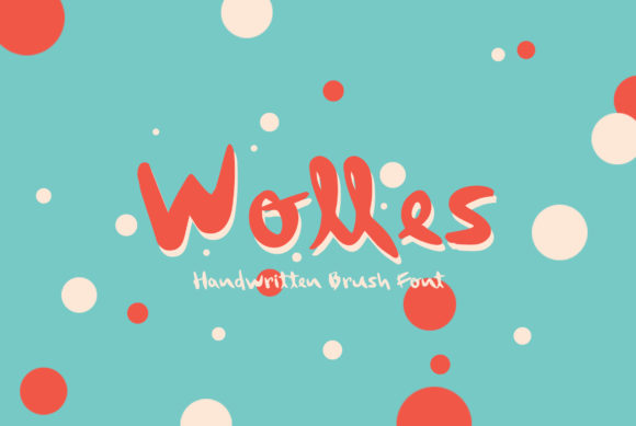 Wolles Font Poster 1