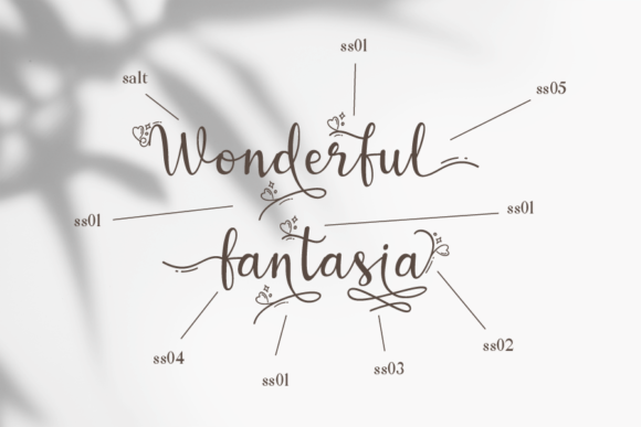 Wonderful Lovely Font Poster 6