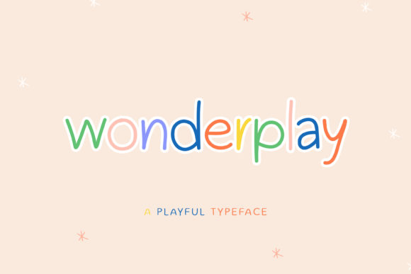 Wonderplay Font Poster 1