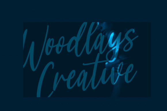 Woodstark Script Font Poster 7