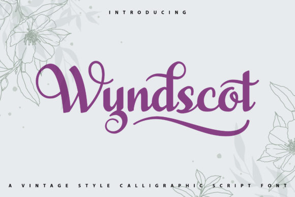 WyndScot Font