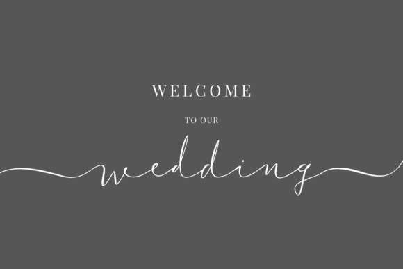 Xanas Wedding Font Poster 3