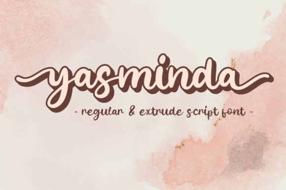 Yasminda Font Poster 1