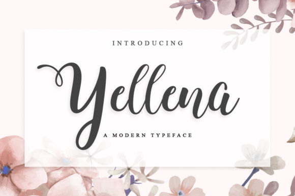 Yellena Font Poster 1