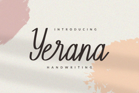 Yerana Font Poster 1