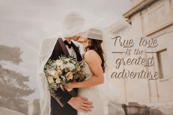 Yes, I Do! Font Poster 3