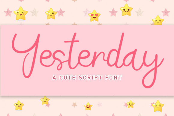 Yesterday Font