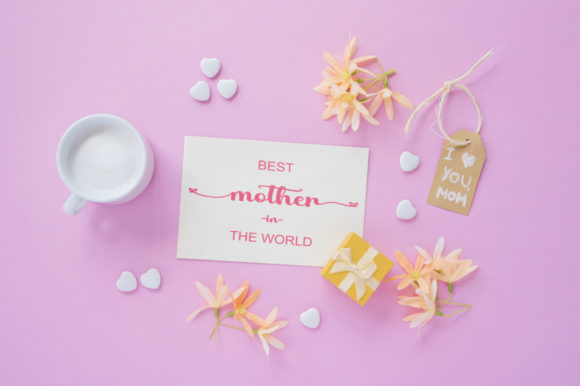 Young Mother Font Poster 2