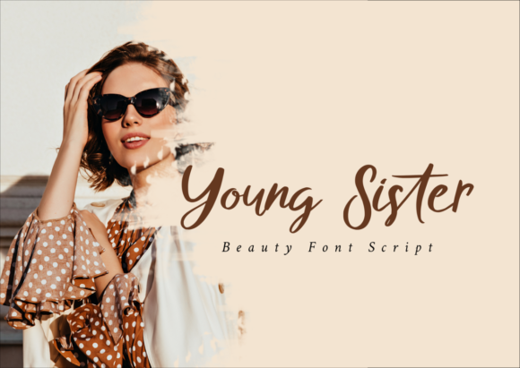 Young Sister Font Poster 1