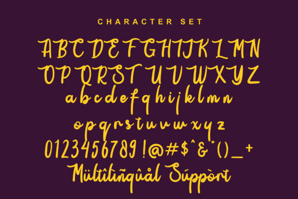 Yuniykah Font Poster 7