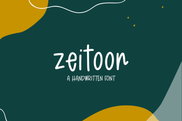 Zeitoon Font Poster 1