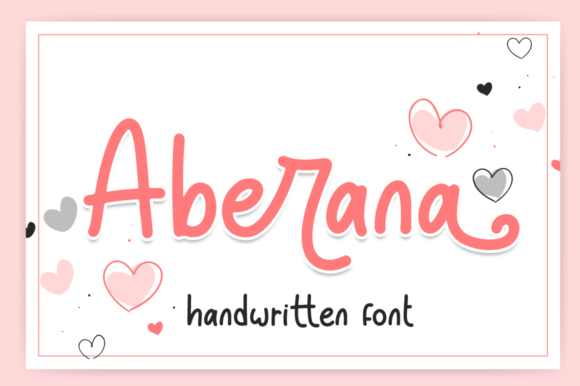 Aberana Font Aberana Font Poster 1
