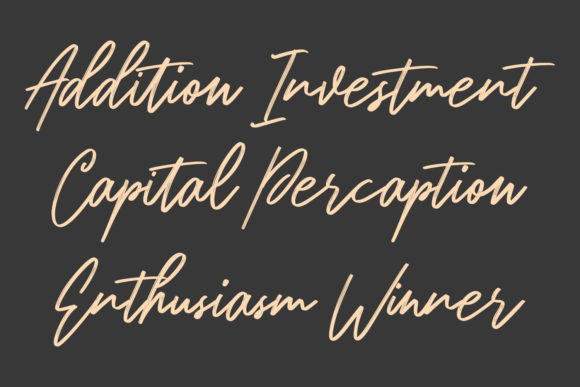 Abigalis Font Poster 8