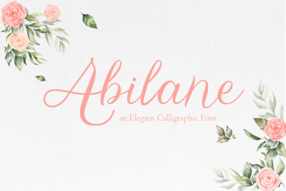 Abilane Font Poster 1