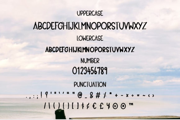 About Love Font Poster 3