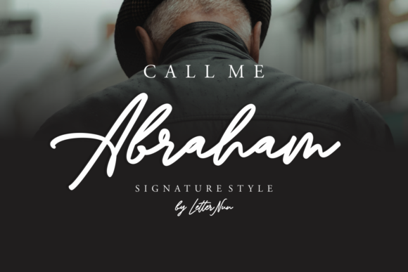 Abraham Font Poster 1