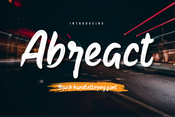 Abreact Font