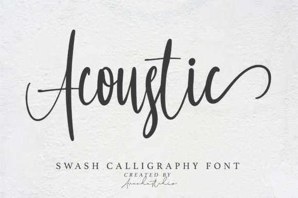 Acoustic Font