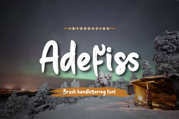 Adefiss Font Poster 1