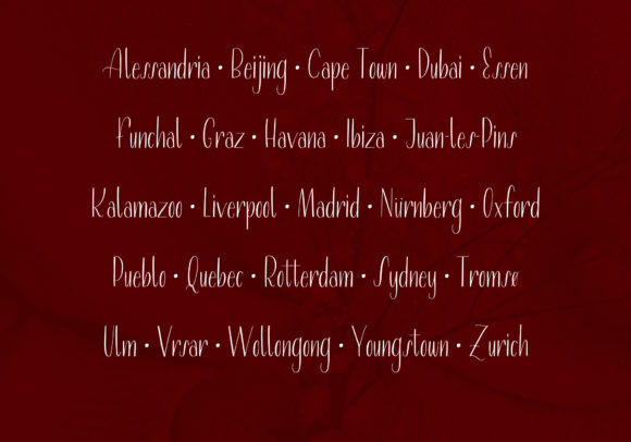 Adekins Font Poster 8