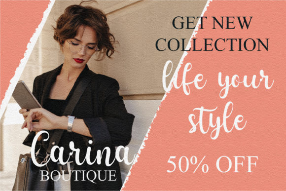 Adelia Font Poster 4