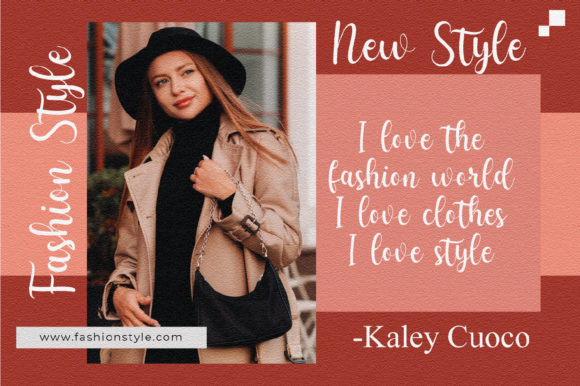 Adelia Font Poster 8