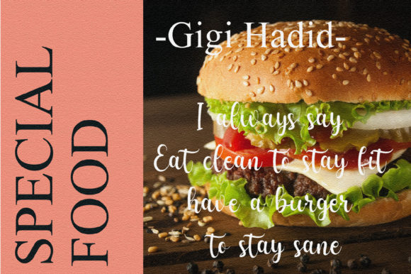 Adelia Font Poster 9
