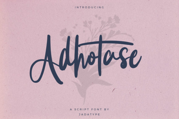 Adhotase Font