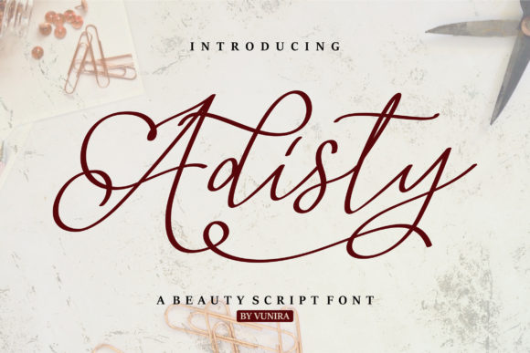 Adisty Font Poster 1