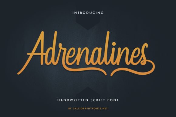 Adrenalines Font