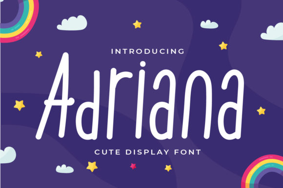 Adriana Font Poster 1