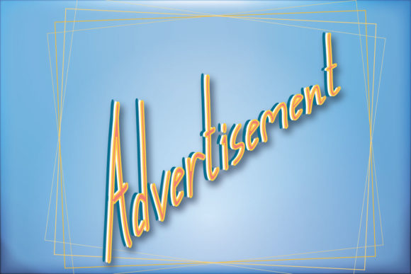Advertisement Font