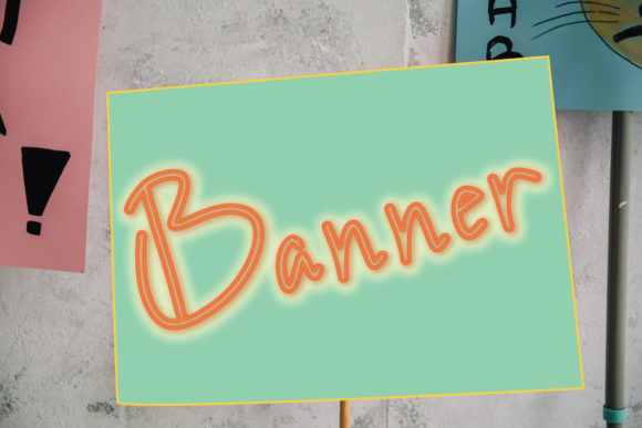 Advertisement Font Poster 2