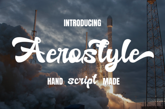 Aerostyle Font Poster 1