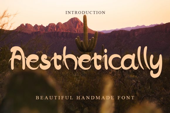 Aesthetically Font