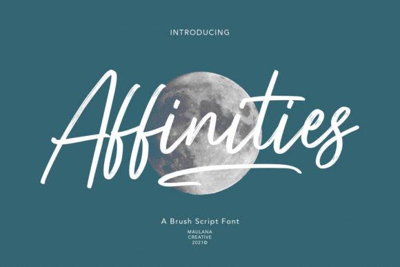 Affinities Font Poster 1