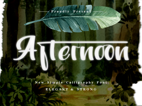 Afternoon Font