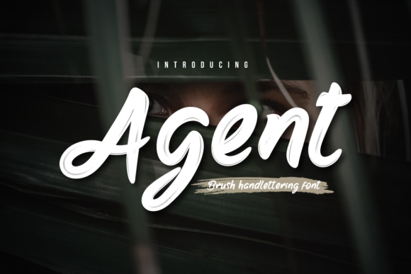 Agent Font Agent Font Poster 1
