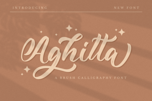 Aghitta Font Poster 1