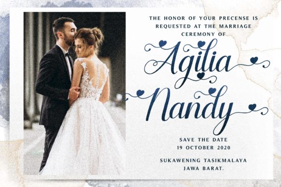 Agilia Font Poster 2