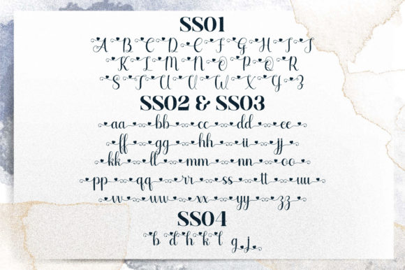 Agilia Font Poster 14