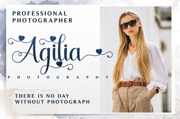 Agilia Font Poster 8