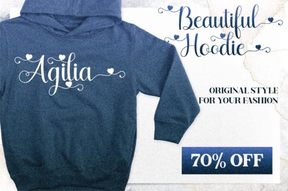 Agilia Font Poster 10