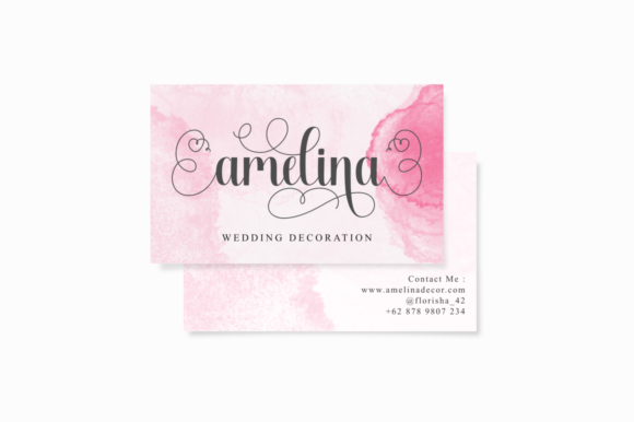 Agisthina Font Poster 2