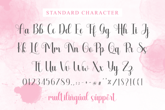 Agisthina Font Poster 9